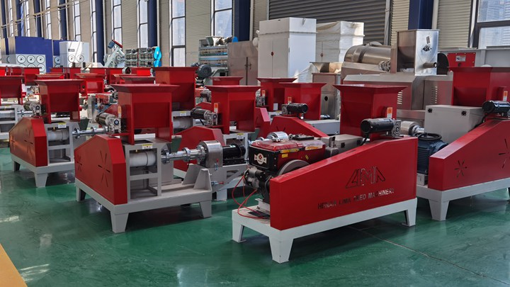 Poultry Feed Pelletizer with Ring Die Pellet Mill Design